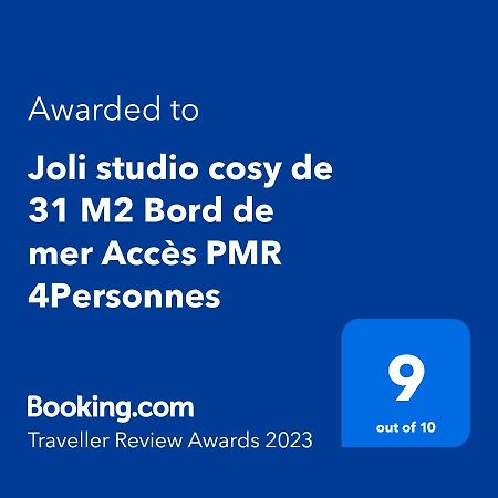 Joli Studio Cosy De 31 M2 Bord De Mer Acces Pmr 4Personnes La Ciotat Zewnętrze zdjęcie